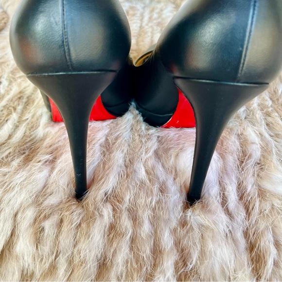 Christian Louboutin Black Leather New Simple Pumps - Picture 8 of 10